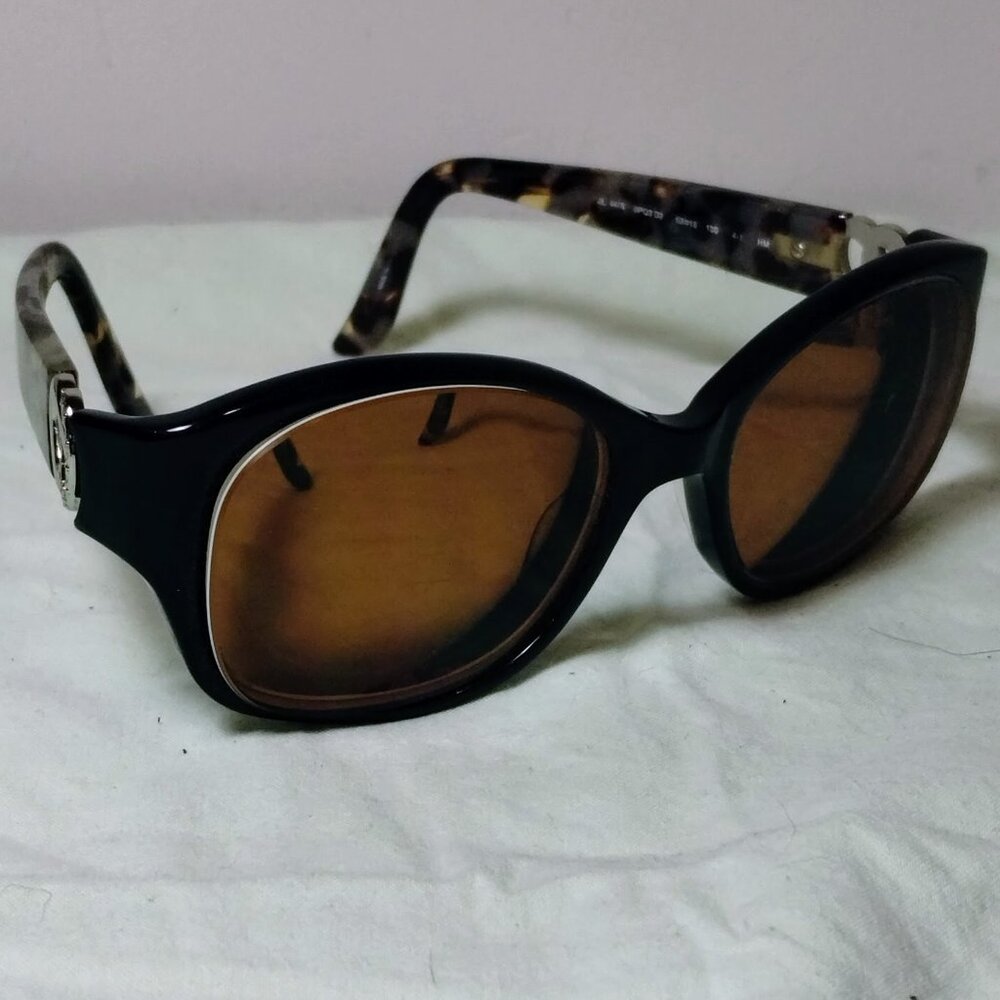 Authentic JLO Jennifer Lopez JL 44/S Oversized Black & Tortoise Sunglasses